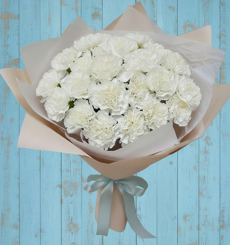 Букет цветов из: Гвоздики в Салаире