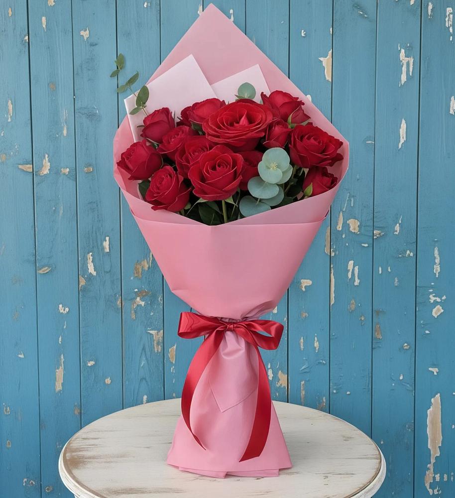 Букет цветов из: Розы в Салаире