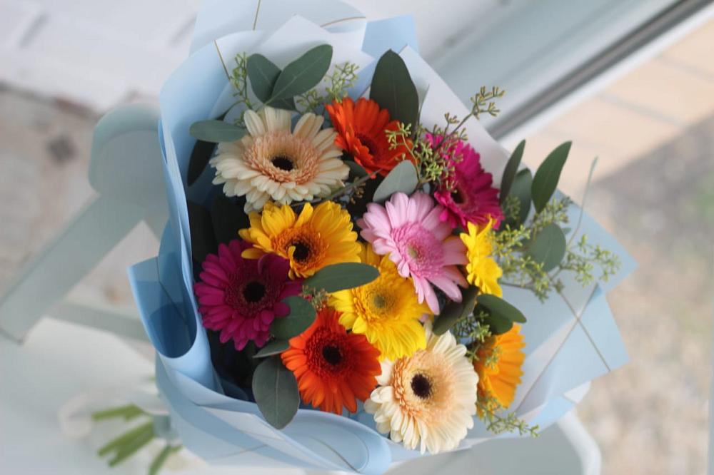 Букет цветов из: Герберы в Салаире