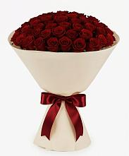 Букет 101 Бордовая роза Блэк Бакарра в Салаире