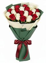 Букет Микс из красных и белых роз #REPLACE_PRED# Салаире