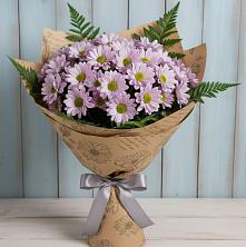 Букет цветов из:  Хризантемы в Салаире