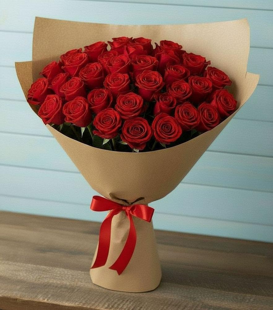 Букет Красные розы Милано в Салаире