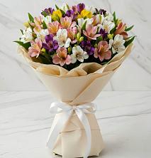 Букет цветов из:  Альстромерии в Салаире