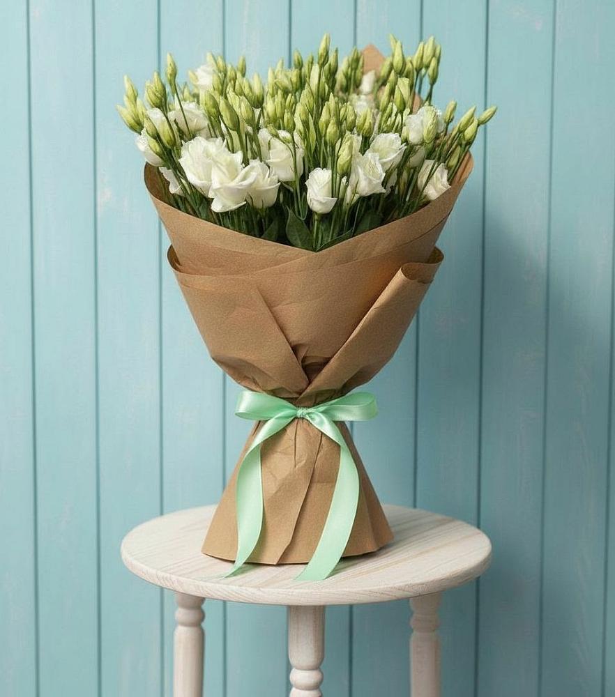 Букет цветов из: Лизиантусы в Салаире