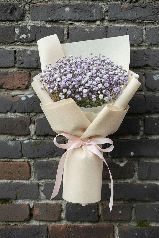 Букет цветов из: Гипсофила в Салаире