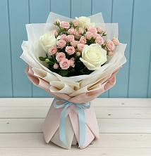 Букет цветов из:  Розы в Салаире