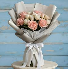 Букет цветов из:  Розы #REPLACE_PRED# Салаире