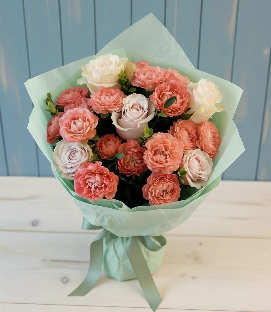 Букет цветов из: Розы в Салаире