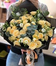 Букет цветов из:  Розы и Лизиантусы #REPLACE_PRED# Салаире