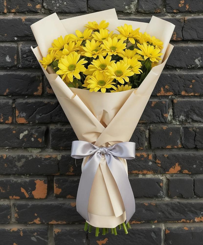 Букет цветов из: Хризантемы в Салаире