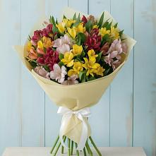 Букет цветов из:  Альстромерии в Салаире