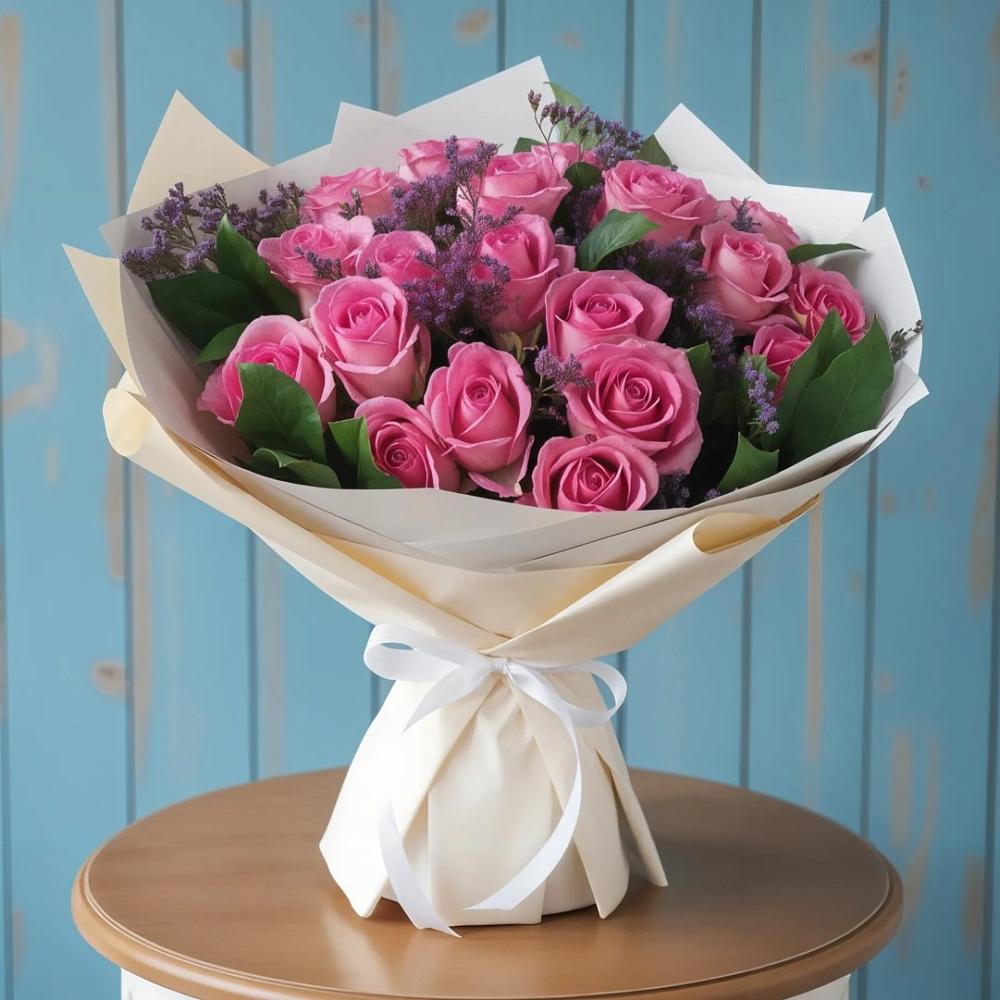 Букет цветов из: Розы в Салаире