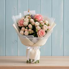 Букет цветов из:  Розы в Салаире