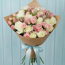 Букет цветов из:  Розы в Салаире